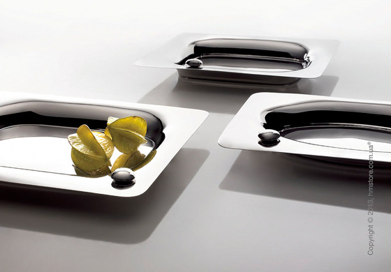 Поднос Bugatti Acqua Tray, Хром