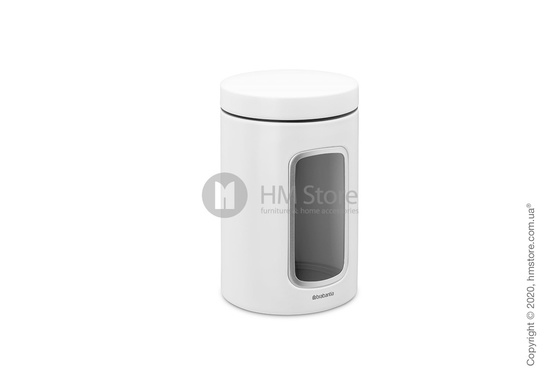 Набор емкостей для хранения сыпучих продуктов Brabantia Window Canister 1,4 л, White