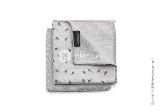 Салфетки для кухни из микрофибры Brabantia, Light Grey, 2 предмета
