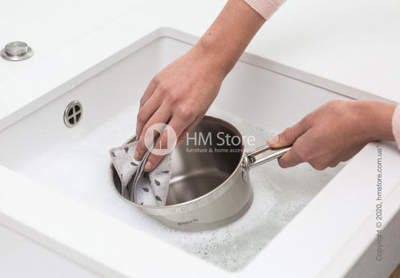 Салфетки для кухни из микрофибры Brabantia, Light Grey, 2 предмета