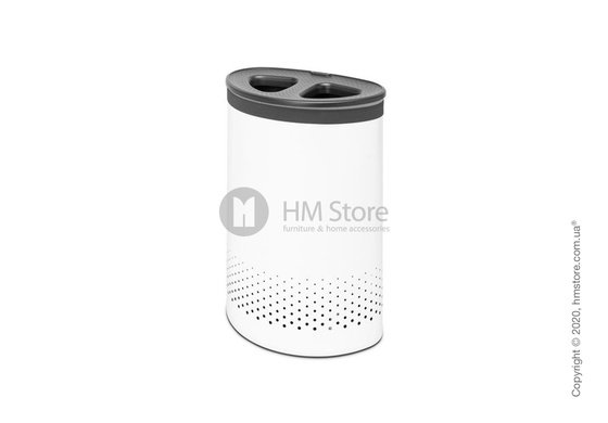 Бак для белья Brabantia Laundry Bin Selector 55 л, White and Grey