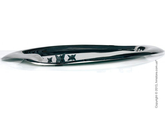 Поднос Bugatti Laguna Tray, Хром