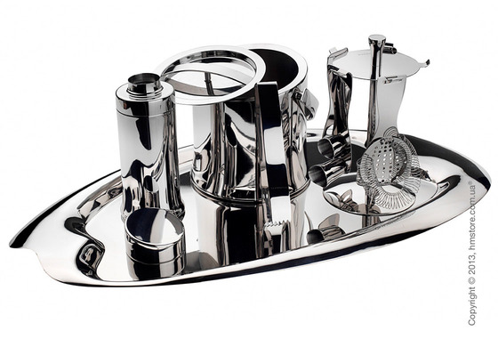 Поднос Bugatti Laguna Tray, Хром