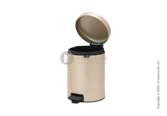Ведро для мусора Brabantia Pedal Bin NewIcon 5 л, Champagne Ведро для мусора Brabantia Pedal Bin NewIcon 5 л, Champagne
