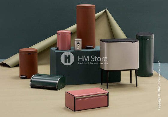 Ведро для мусора Brabantia Pedal Bin NewIcon 5 л, Terracotta Pink