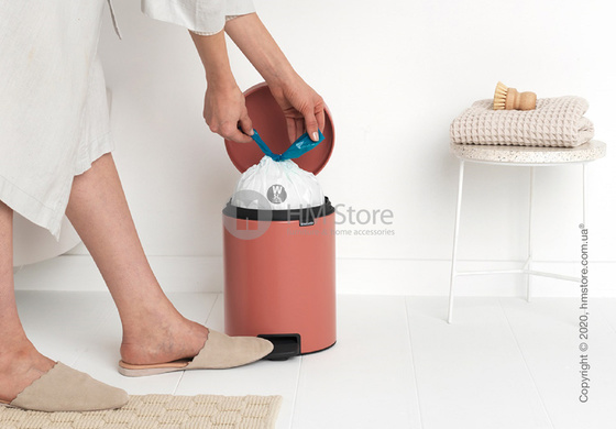Ведро для мусора Brabantia Pedal Bin NewIcon 5 л, Terracotta Pink Ведро для мусора Brabantia Pedal Bin NewIcon 5 л, Terracotta Pink