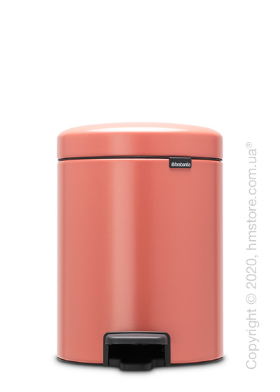 Ведро для мусора Brabantia Pedal Bin NewIcon 5 л, Terracotta Pink