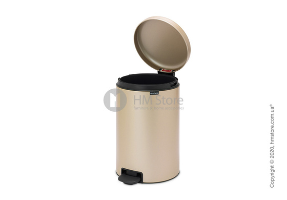 Ведро для мусора Brabantia Pedal Bin NewIcon 20 л, Champagne
