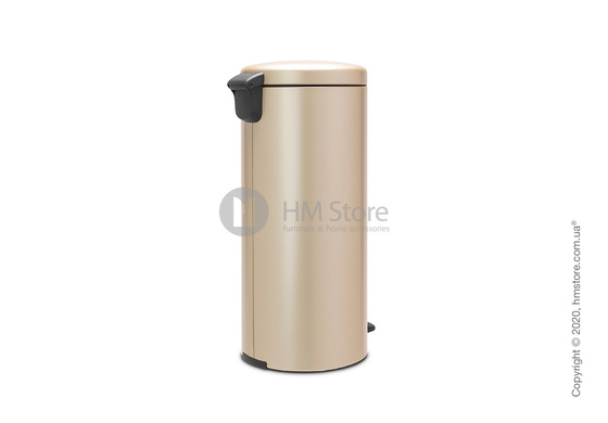 Ведро для мусора Brabantia Pedal Bin NewIcon 30 л, Champagne