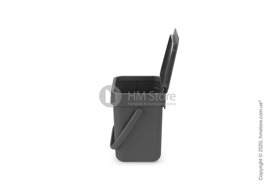 Контейнер для мусора Brabantia Sort & Go, 3 л, Grey