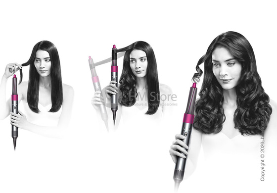 Стайлер Dyson Airwrap Complete Long, Fucsia and Iron