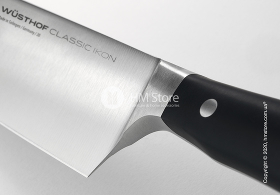 Нож Wüsthof Chef's Knife, коллекция Classic Ikon, 23 см, Black