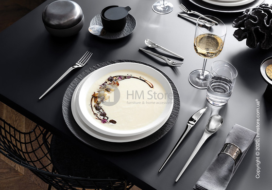 Тарелка столовая глубокая Villeroy & Boch коллекция NewMoon, 25 см