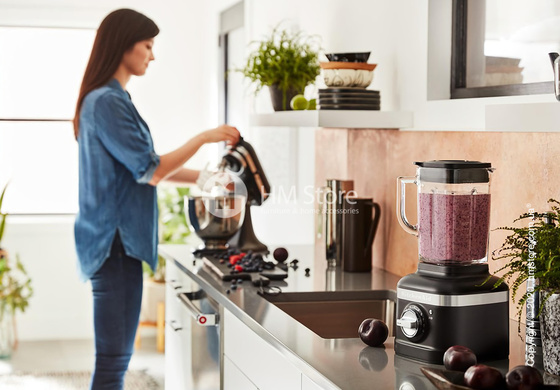 Блендер стационарный с соковыжималкой KitchenAid Artisan K400, Cast Iron Black