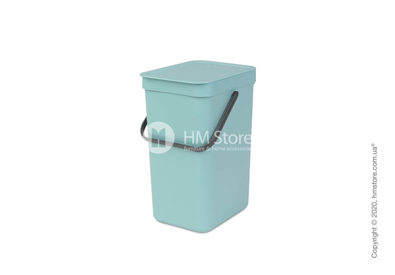 Контейнер для мусора Brabantia Sort & Go, 12 л, Mint