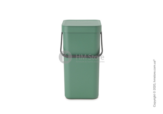 Контейнер для мусора Brabantia Sort & Go, 12 л, Fir Green