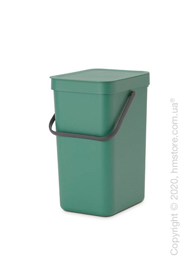 Контейнер для мусора Brabantia Sort & Go, 12 л, Fir Green