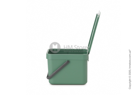 Контейнер для мусора Brabantia Sort & Go, 6 л, Fir Green