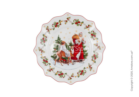 Тарелка десертная мелкая Villeroy & Boch коллекция Annual Christmas Edition 2020, 24 см