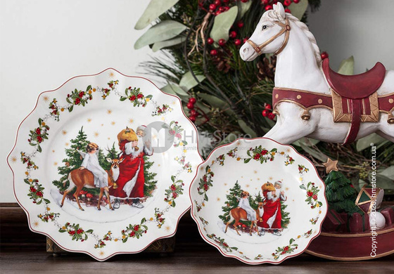 Тарелка десертная мелкая Villeroy & Boch коллекция Annual Christmas Edition 2020, 24 см