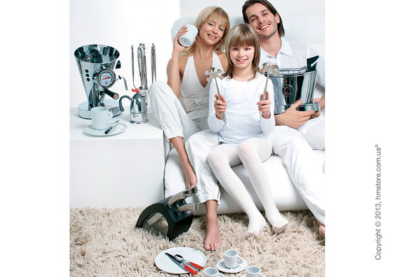 Набор ножей на подставке Bugatti Virgola Knife Bloc, Wengе