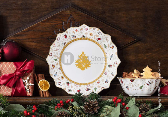 Тарелка десертная мелкая Villeroy & Boch коллекция Toy's Delight Anniversary Edition, 24 см