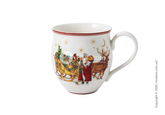 Чашка Villeroy & Boch коллекция Toy's Delight Santa with Sleigh, 340 мл Чашка Villeroy & Boch коллекция Toy's Delight Santa with Sleigh, 340 мл