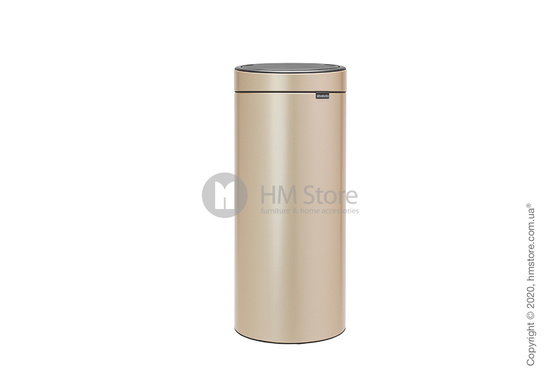 Ведро для мусора Brabantia Touch Bin New 30 л, Champagne