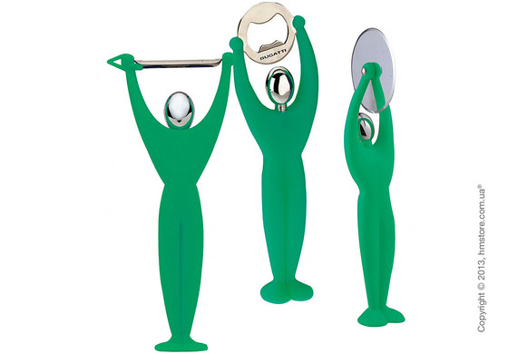 Набор кухонного инвентаря Bugatti Gym, Зеленый