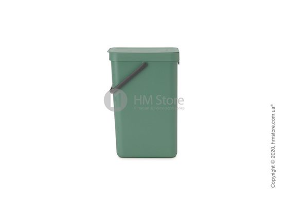 Контейнер для мусора Brabantia Sort & Go, 16 л, Fir Green