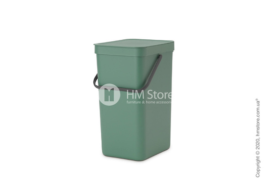 Контейнер для мусора Brabantia Sort & Go, 16 л, Fir Green