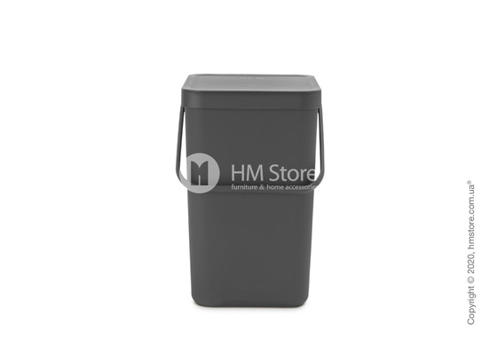 Контейнер для мусора Brabantia Sort & Go, 25 л, Grey