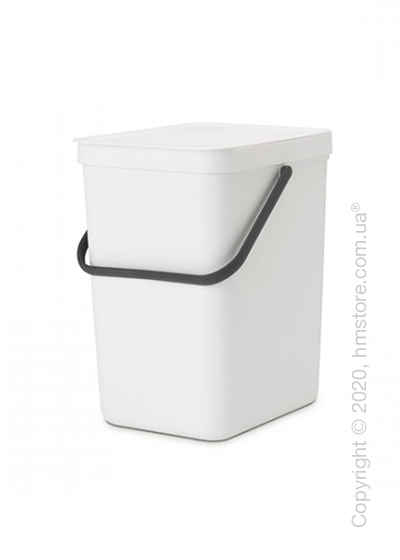 Контейнер для мусора Brabantia Sort & Go, 25 л, White