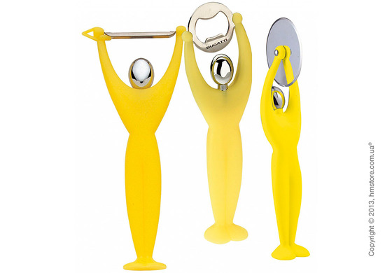 Набор кухонного инвентаря Bugatti Gym, Желтый