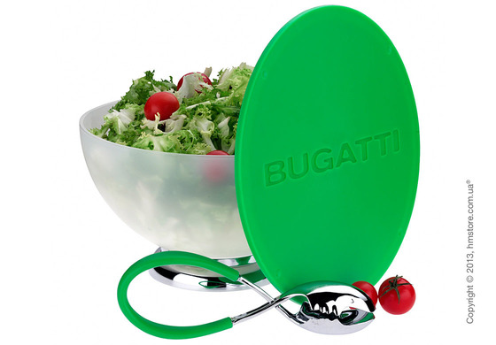 Щипцы для салата Bugatti Molla Kiss, Зеленые