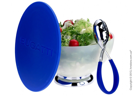Щипцы для салата Bugatti Molla Kiss, Синие