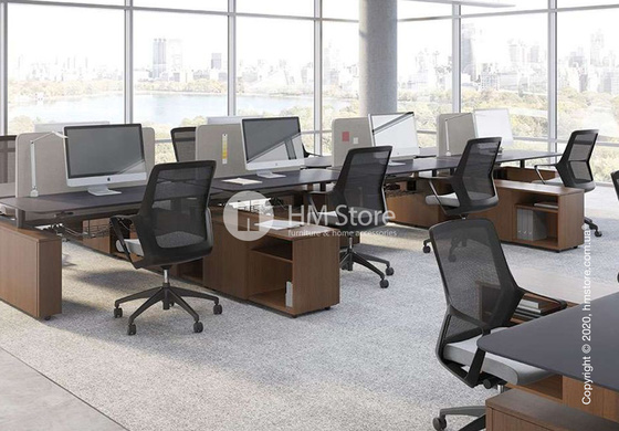 Кресло офисное на колесиках Enran Flo High, Black