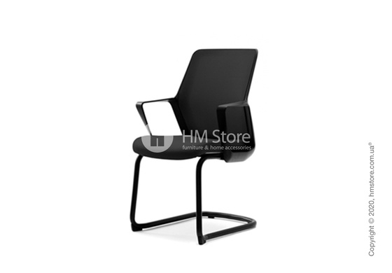 Кресло посетительское Enran Flo, Black