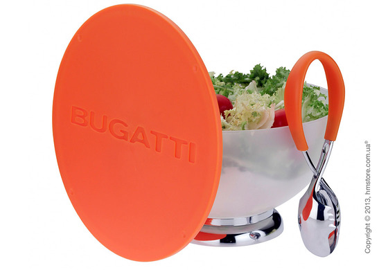 Щипцы для салата Bugatti Molla Kiss, Оранжевые