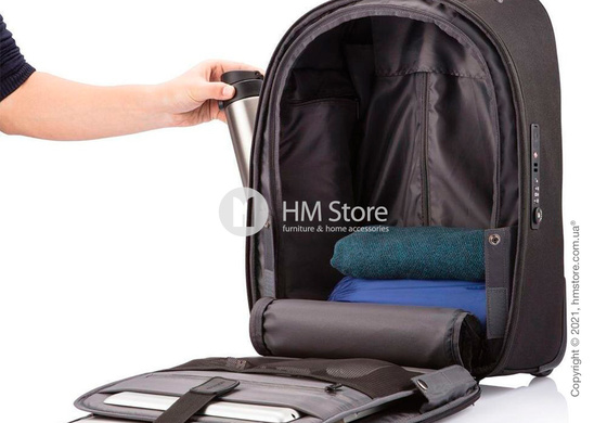 Рюкзак XD Design Bobby Anti-Diefstal Trolley, Black