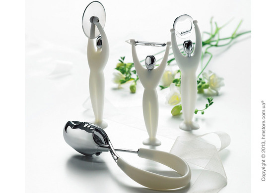 Щипцы для салата Bugatti Molla Kiss, Белые