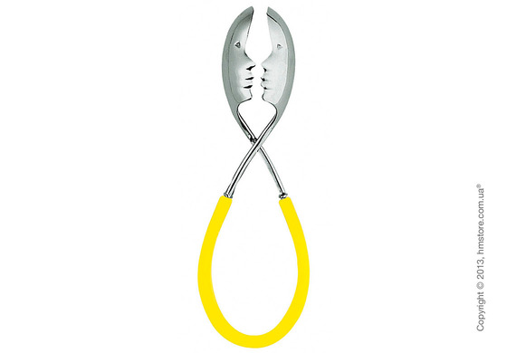 Щипцы для салата Bugatti Molla Kiss, Желтые