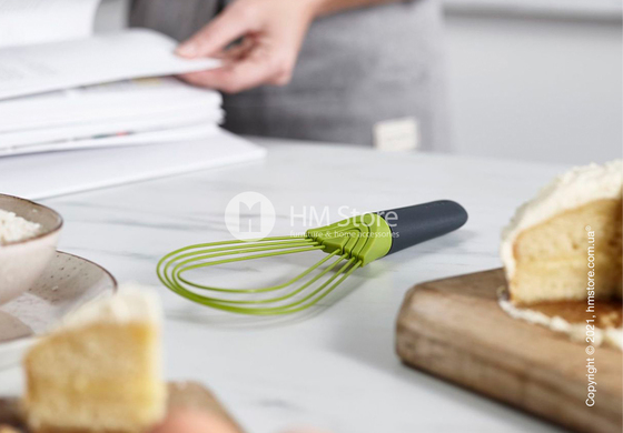 Венчик Joseph Joseph Twist Whisk, Grey and Green Венчик Joseph Joseph Twist Whisk, Grey and Green