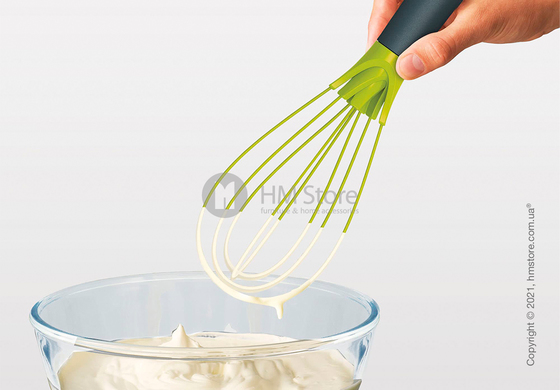Венчик Joseph Joseph Twist Whisk, Grey and Green Венчик Joseph Joseph Twist Whisk, Grey and Green