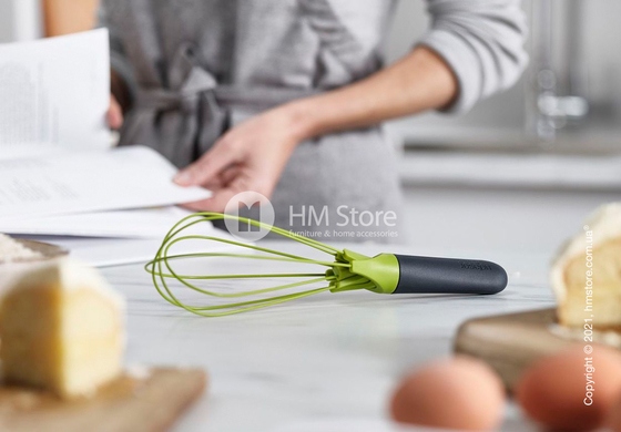 Венчик Joseph Joseph Twist Whisk, Grey and Green Венчик Joseph Joseph Twist Whisk, Grey and Green