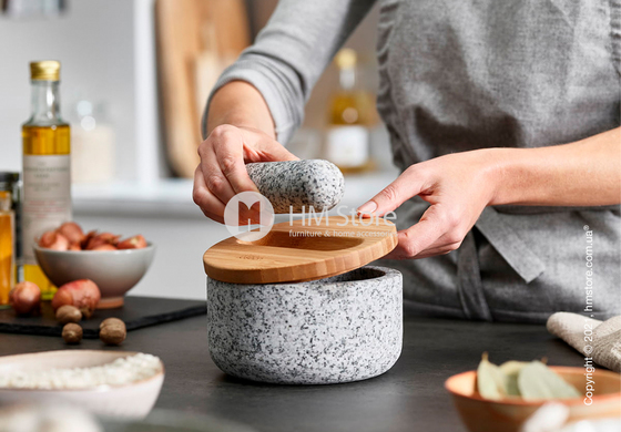 Чаша для измельчения специй с крышкой Joseph Joseph Dash, Grey