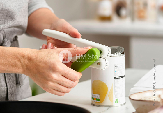 Нож консервный 3 в 1 Joseph Joseph Pivot, White and Green