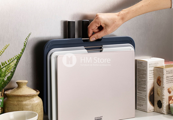 Набор разделочных досок на подставке с ножами Joseph Joseph Nest Boards, Silver