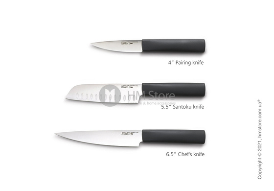 Набор разделочных досок на подставке с ножами Joseph Joseph Nest Boards, Silver