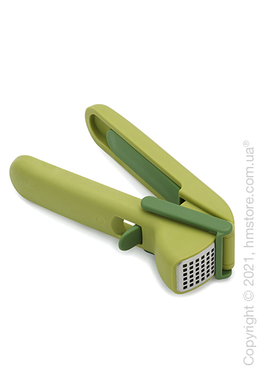 Пресс для чеснока с очищающей пластиной Joseph Joseph Clean Force, Green